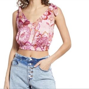 Free People Cropped Tank Top